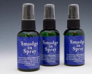Smudge in Spray, Liquid Sage Spray, Purification Release Negativity 