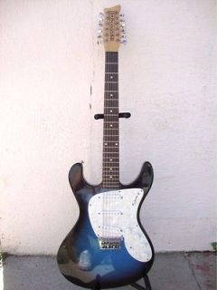  Danoblaster Series Innuendo 12 String Electric Guitar Blue Burst