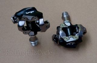 2012 Brand new Shimano XT SPD PedalS PD M780 MTB complete with cleats
