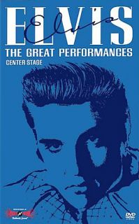 Elvis   The Great Performances Volume 1 Center Stage DVD, 2002