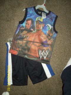   WITH JOHN CENA REY MYSTERIO THE UNDERTAKER AND SHORTS SUMMER OUTFIT