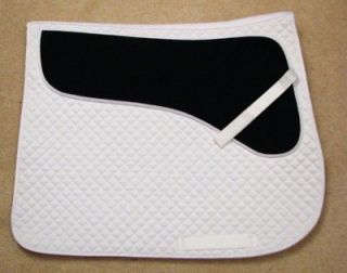 FSS Foam Comfort Padded Non Slip Pressure Dressage SaddleCloth NEW 