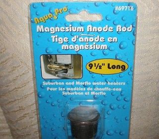 magnesium anode rod for suburban water heater rv nib  15 00 