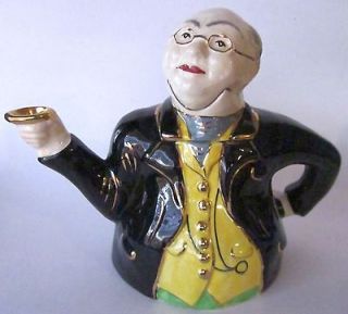 vintage lingard mr pickwick proposes a toast teapot from canada
