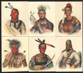 CIGARETTE/TRAD​E/CARDS. NORTH AMERICAN INDIAN CHIEFS.1st