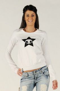 tokidoki white sweater adios star more sizes more options size