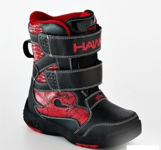 tony hawk boy s youth winter leather snow boots sizes