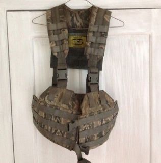 used hgear us military small medium gear harness time left