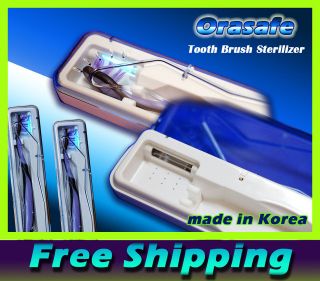   UV Ultraviolet Portable Toothbrush Sanitizer Sterilizer Cleaner Korea