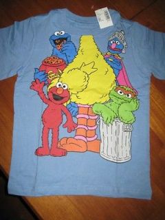 NWT Sesame Street t shirt boy or girl size 9 12M Childrens Place Elmo 