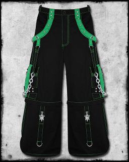 TRIPP NYC BLACK GREEN GOTH RAVE CYBER REAPER MONSTER CHAIN BAGGY 
