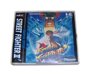 Street Fighter II Champion Edition TurboGrafx 16