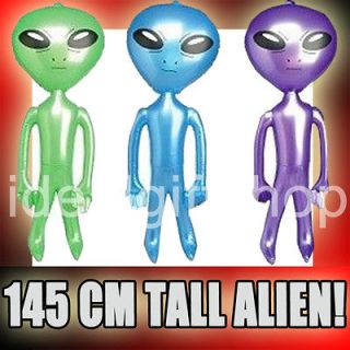   GIANT ALIEN BLOW UP TOY CHRISTMAS UFO ET TV HEN STAG PARTY KIDS