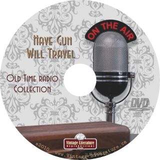 have gun will travel 112 otr western radio shows dvd