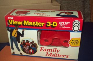 Steve Urkel Family Matters Tyco View Master 3 D 1991 Sealed