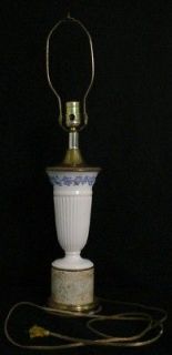 wedgwood queensware lavender on cream electric lamp 