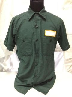 Pre Owned Short Sleeve Poly Cotton Work Shirt for mechanics and bridge 