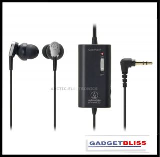 Audio Technica ATH ANC23 Noise cancelli​ng In Ear Headphones IEM 