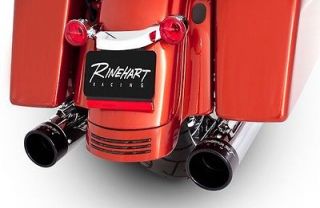 RINEHART EXHAUST 4 SLIP ON MUFFLERS 4 HARLEY ROADKING CLASSIC FLHRC
