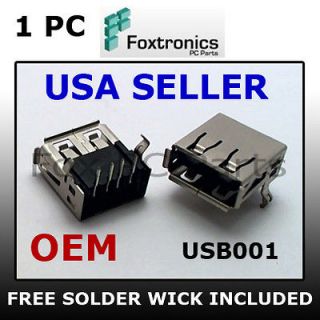 oem usb female connector for acer aspire 5810tzg power board