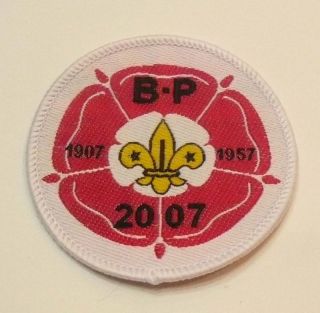 2007 World Scout Jamboree WSJ Mondial 1957 Participants Reunion Pin 