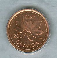   One Cent Canada Coin NONE Magnetic LOT of 10 Huge Book Value A1
