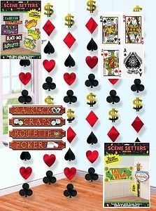 casino party decorations in Holidays, Cards & Party Supply