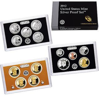 2011 S SILVER~US MINT 14 COIN PROOF SET~ W/ NATIONAL PARKS 