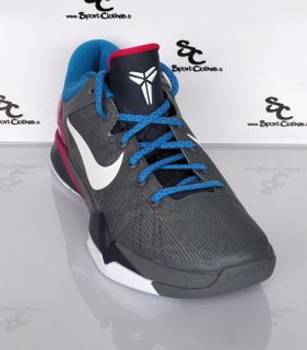 Nike Zoom Kobe VII 7 Fireberry low mens basketball shoes NEW grey fire 