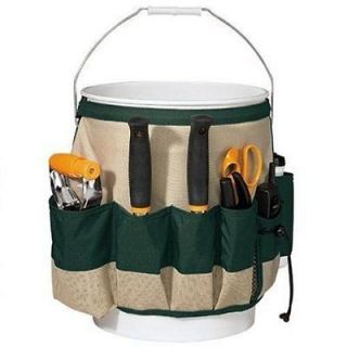 NEW Garden Bucket Caddy Bag For Gardening Hand Tools Fast Ship NEW