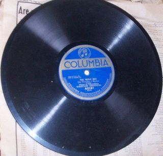 vintage 78 record columbia orchestra music box serenade returns 