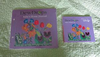 KINDERMUSIK Lot DEWDROPS CD + Babys Home Journal BOOK Music 31 Songs