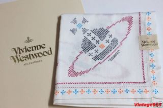 vivienne westwood new handkerchief scarf 50cm new japan