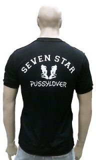 Ticila SEVEN STAR PUSSYLOVER Cool Vintage Jeans Wear High Quality T 