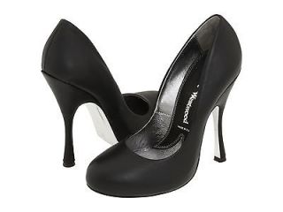 Vivienne Westwood Skyscraper Womens Shoes Italy Buttero Black Leather 