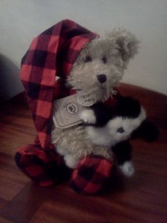 Boyds Bears Plush: Alvis Q. Bearnap with Sunoozy T. Puddlemaker