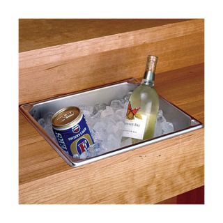 Stainless Steel Dry Sink   14.25 Qt   Home or Commercial Bar Hand Ice 