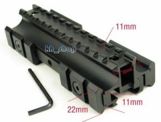 Multifunctiona​l 11mm/22mm weaver Rail Mount for Rifle Scope Hunting 
