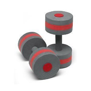   Speedo Aqua Fitness Barbells Soft Padded Grip Water Resistance Weights