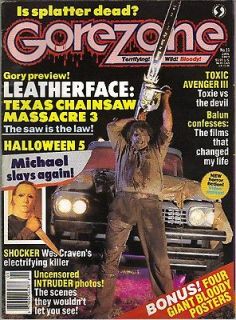   #11 1990 Texas Chainsaw Massacre, Wes Craven profile, Toxic Avenger