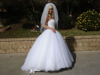 wedding dress oleg cassini collection size 4 style cu099