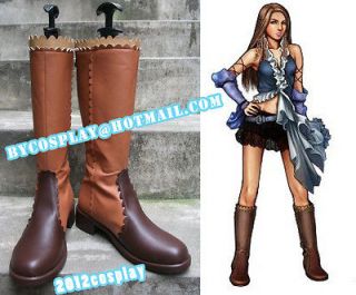 final fantasy x yuna ff10 cosplay boots custom made from