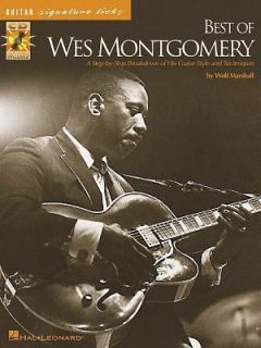 The Best of Wes Montgomery by Wolf Marshall 2001, CD Paperback