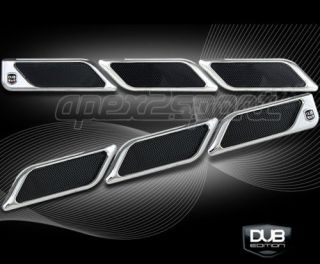 dub logo fender vents port mercedes benz bmw mitsubishi time