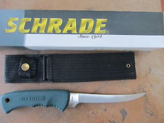 SCHRADE OLD TIMER 146OT FLEX FILLET FISHERMAN KNIFE NEW BOX