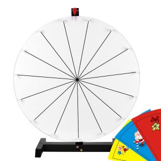   Board Editable 24 Prize Wheel Fortune DIY Design Carnival Spin Game
