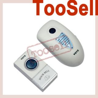 wireless remote control doorbell with led 38 songs 100m one