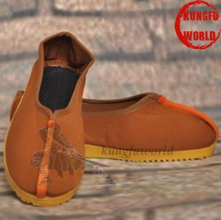 Old style Shaolin temple Buddhist monk kung fu shoes kungfu rubber 