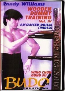 newly listed randy williams wing chun wooden dummy vol 4