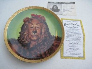 Portraits from Oz The Wizard of Oz Cowardly Lion Hamilton Collector 